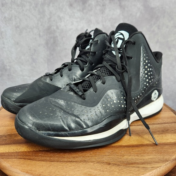 Adidas D‎ Rose 773 III Basketball Shoes Mens 13 Black White Sneakers C75721 main image 12